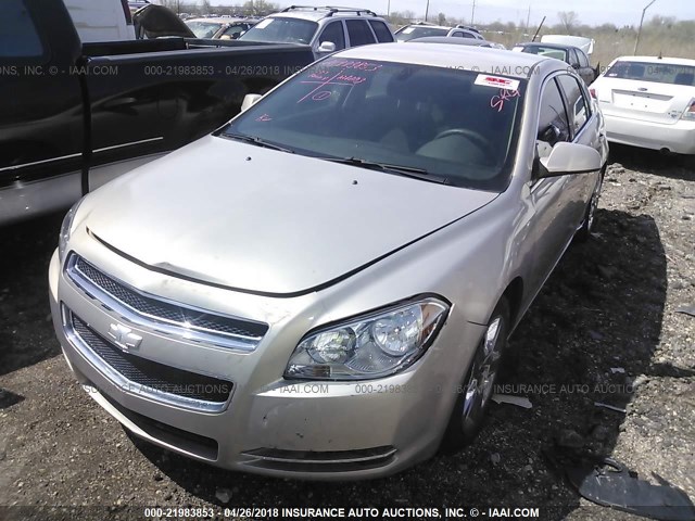 1G1ZC5E05AF177414 - 2010 CHEVROLET MALIBU 1LT 银色 照片 2