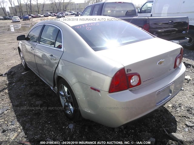 1G1ZC5E05AF177414 - 2010 CHEVROLET MALIBU 1LT 银色 照片 3