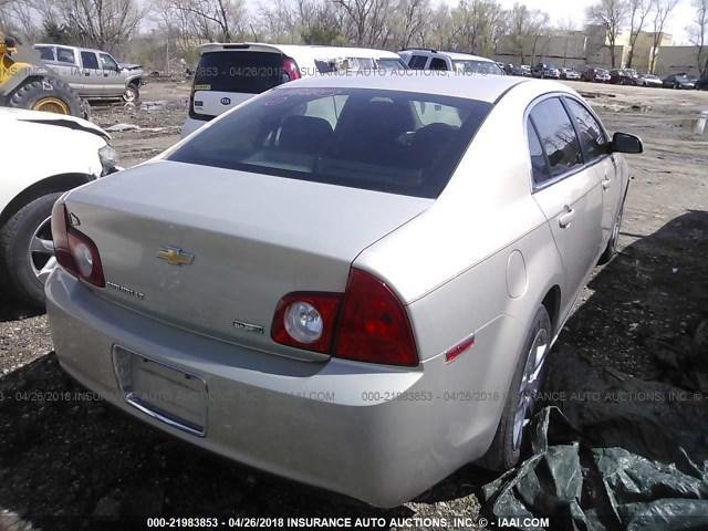 1G1ZC5E05AF177414 - 2010 CHEVROLET MALIBU 1LT 银色 照片 4