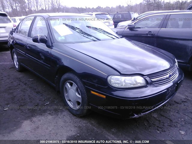 1G1NE52J1Y6207654 - 2000 CHEVROLET MALIBU LS შავი ფოტო 1