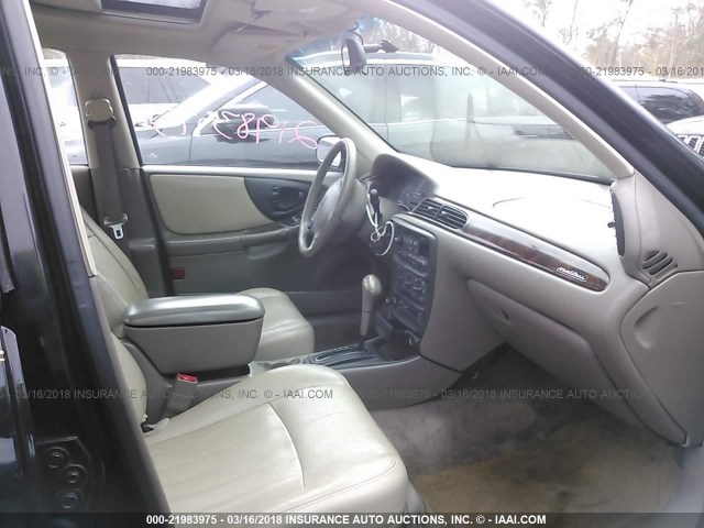 1G1NE52J1Y6207654 - 2000 CHEVROLET MALIBU LS შავი ფოტო 5