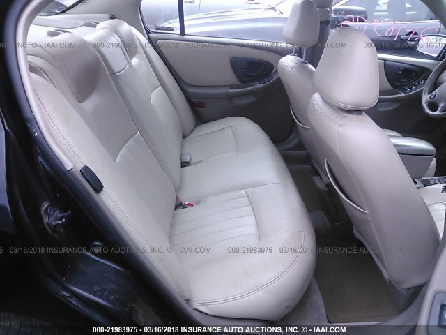 1G1NE52J1Y6207654 - 2000 CHEVROLET MALIBU LS შავი ფოტო 8