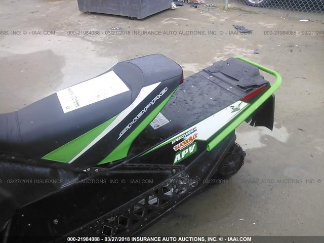 4UF11SNWXBT114642 - 2011 ARCTIC CAT SNOWMOBILE BLACK photo 8