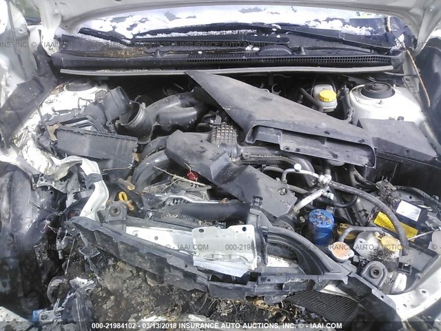 JF2GPADC9G8310293 - 2016 SUBARU CROSSTREK PREMIUM თეთრი ფოტო 10