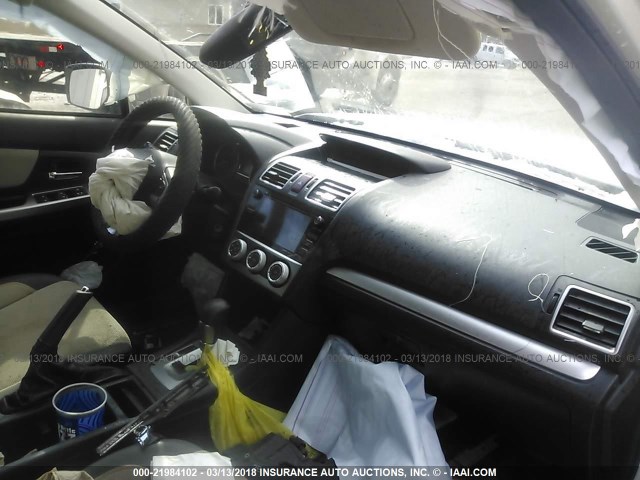 JF2GPADC9G8310293 - 2016 SUBARU CROSSTREK PREMIUM თეთრი ფოტო 5