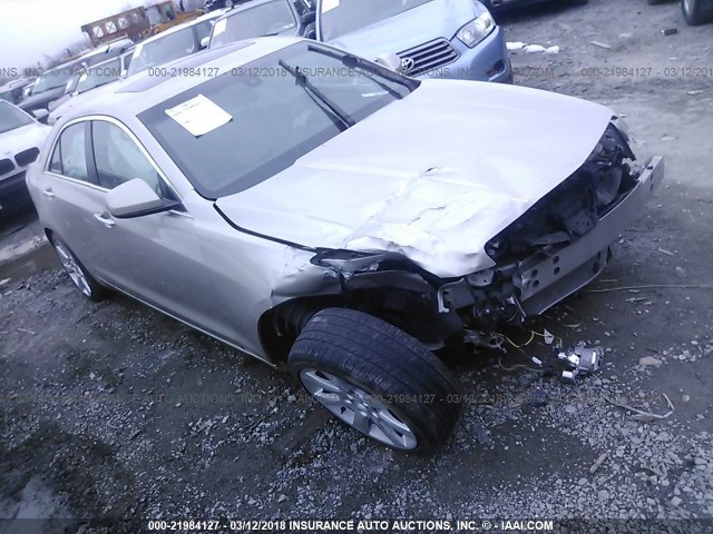 1G6AA5RA7D0145121 - 2013 CADILLAC ATS TAN photo 1