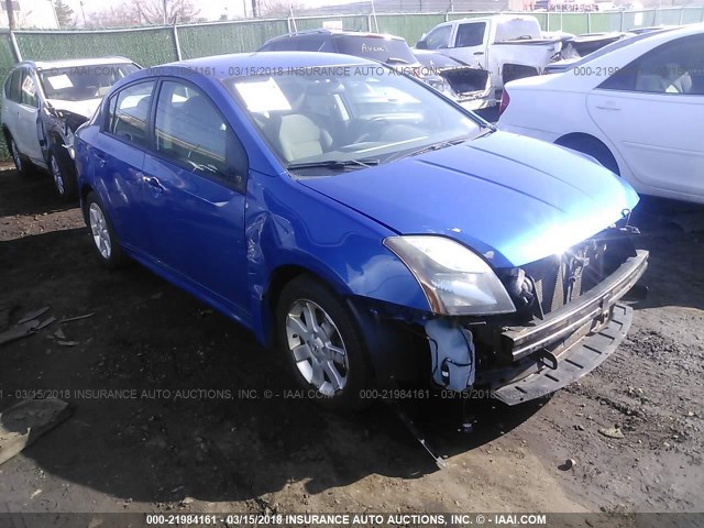 3N1AB6APXBL617623 - 2011 NISSAN SENTRA 2.0/2.0S/SR/2.0SL BLUE photo 1