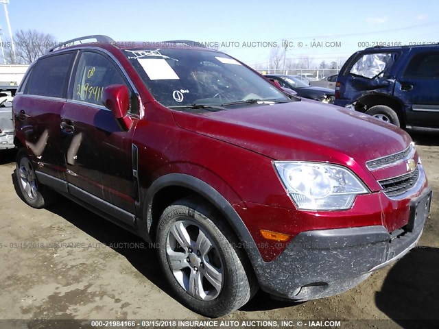 3GNAL2EK5ES624739 - 2014 CHEVROLET CAPTIVA LS 红色 照片 1