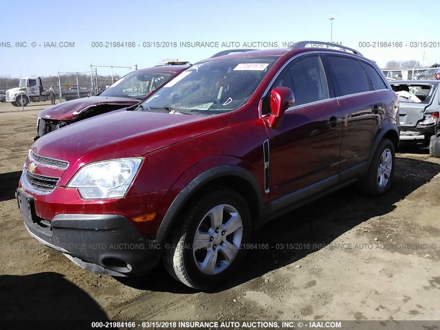 3GNAL2EK5ES624739 - 2014 CHEVROLET CAPTIVA LS 红色 照片 2