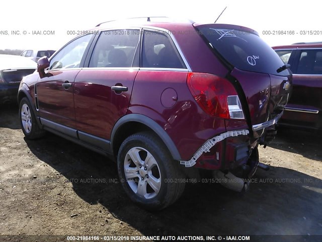 3GNAL2EK5ES624739 - 2014 CHEVROLET CAPTIVA LS 红色 照片 3
