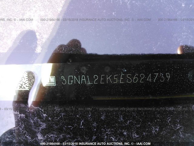 3GNAL2EK5ES624739 - 2014 CHEVROLET CAPTIVA LS 红色 照片 9