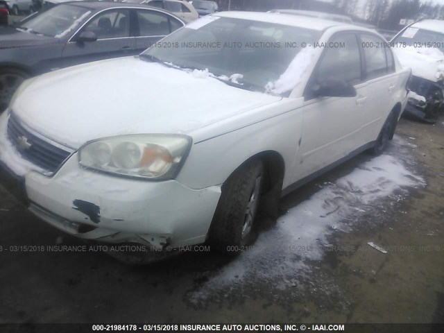 1G1ZS58F07F310818 - 2007 CHEVROLET MALIBU LS Ağ foto 2