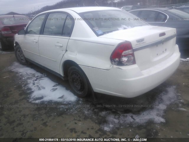 1G1ZS58F07F310818 - 2007 CHEVROLET MALIBU LS Ağ foto 3