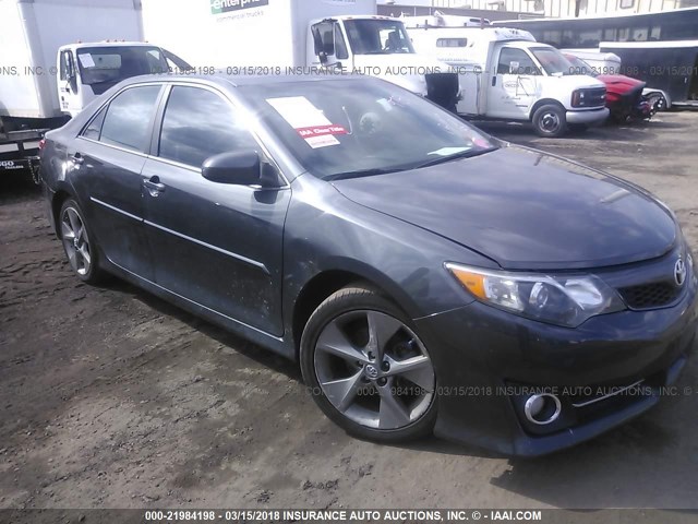 4T1BF1FK5EU399781 - 2014 TOYOTA CAMRY L/SE/LE/XLE 黑色 照片 1