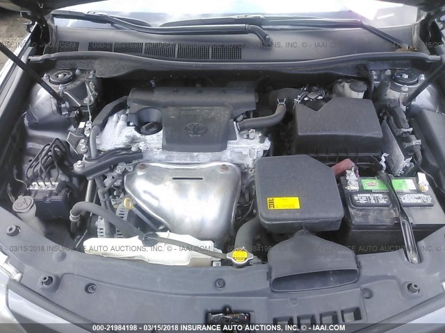 4T1BF1FK5EU399781 - 2014 TOYOTA CAMRY L/SE/LE/XLE 黑色 照片 10