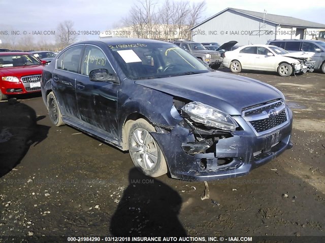 4S3BMCA60D3033036 - 2013 SUBARU LEGACY 2.5I BLUE photo 1