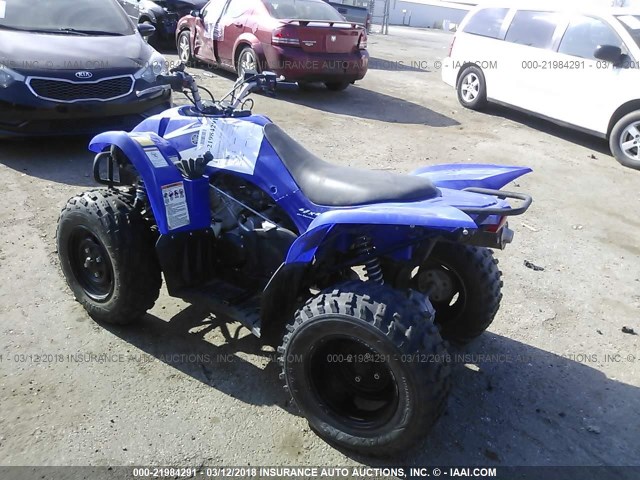 5Y4AJ31YX8A000575 - 2008 YAMAHA YFM450 FAS BLUE photo 3