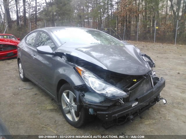 5NPDH4AE2DH357538 - 2013 HYUNDAI ELANTRA GLS/LIMITED GRAY photo 1