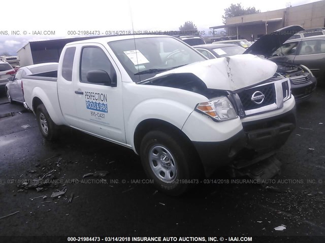 1N6BD0CT4GN738297 - 2016 NISSAN FRONTIER S/SV WHITE photo 1