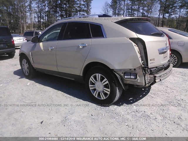 3GYFNAEY7AS639741 - 2010 CADILLAC SRX LUXURY COLLECTION BEIGE photo 3