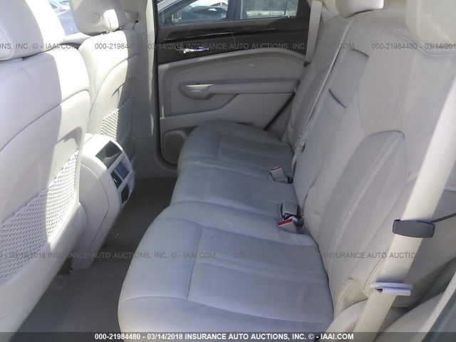 3GYFNAEY7AS639741 - 2010 CADILLAC SRX LUXURY COLLECTION BEIGE photo 8