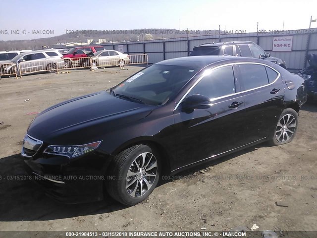 19UUB1F33FA019441 - 2015 ACURA TLX BLACK photo 2