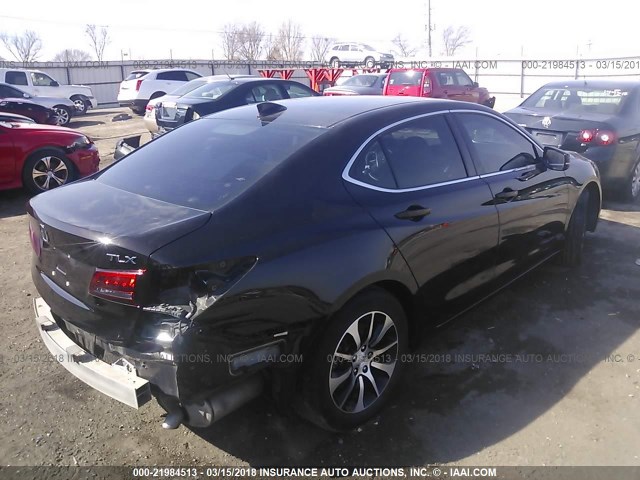 19UUB1F33FA019441 - 2015 ACURA TLX BLACK photo 4