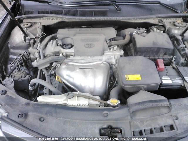 4T1BF1FK5EU827722 - 2014 TOYOTA CAMRY L/SE/LE/XLE 灰色 照片 10