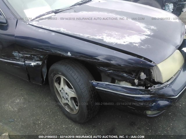 4T1BF18B4XU331035 - 1999 TOYOTA AVALON XL/XLS BLUE photo 6