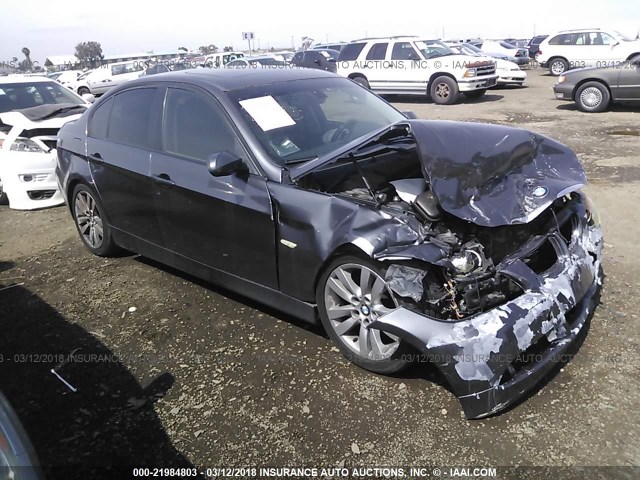 WBAVC53597FZ72315 - 2007 BMW 328 I SULEV GRAY photo 1