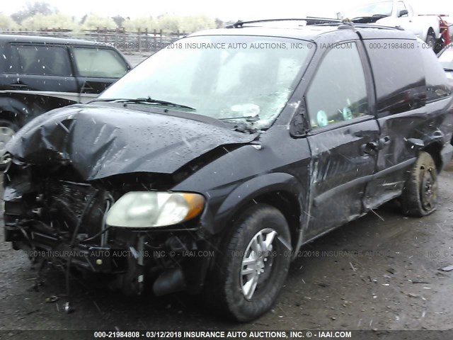 1D4GP25E46B527470 - 2006 DODGE CARAVAN SE BLACK photo 6