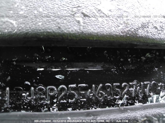 1D4GP25E46B527470 - 2006 DODGE CARAVAN SE BLACK photo 9