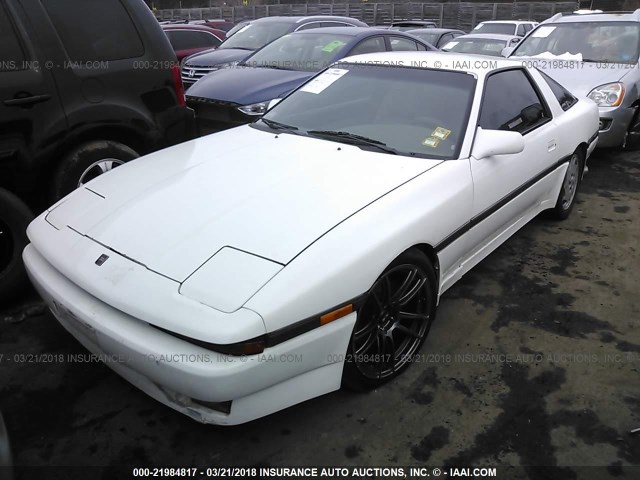 JT2MA70L2G0023056 - 1986 TOYOTA SUPRA WHITE photo 2