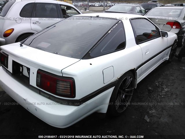 JT2MA70L2G0023056 - 1986 TOYOTA SUPRA WHITE photo 4