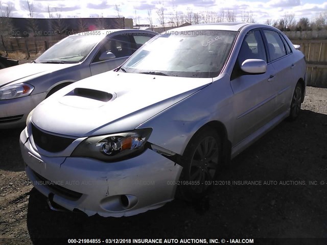 JF1GE766X9G500746 - 2009 SUBARU IMPREZA WRX SILVER photo 2