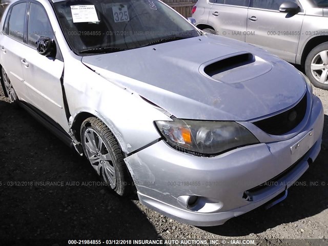 JF1GE766X9G500746 - 2009 SUBARU IMPREZA WRX SILVER photo 6