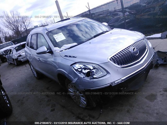 5GALRBED3AJ173664 - 2010 BUICK ENCLAVE CXL ვერცხლისფერი ფოტო 1