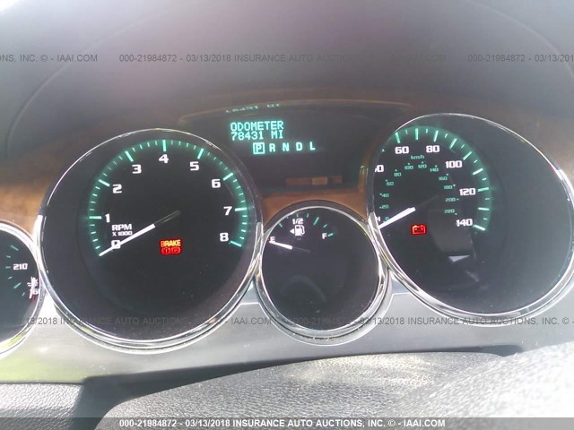 5GALRBED3AJ173664 - 2010 BUICK ENCLAVE CXL ვერცხლისფერი ფოტო 7