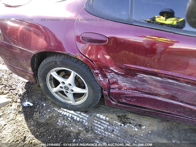 1G2WP52K01F132017 - 2001 PONTIAC GRAND PRIX GT BURGUNDY photo 6