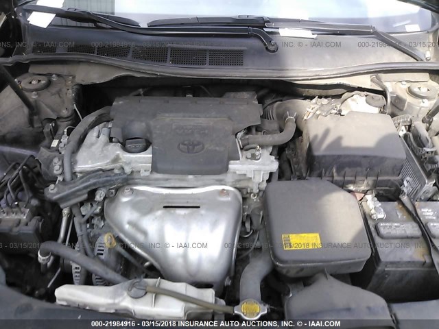 4T4BF1FK4DR311730 - 2013 TOYOTA CAMRY L/SE/LE/XLE 黑色 照片 10