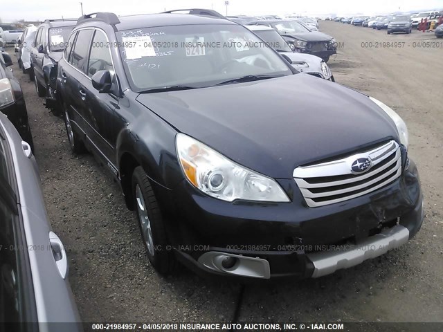 4S4BRCKC5C3273134 - 2012 SUBARU OUTBACK 2.5I LIMITED BLACK photo 1