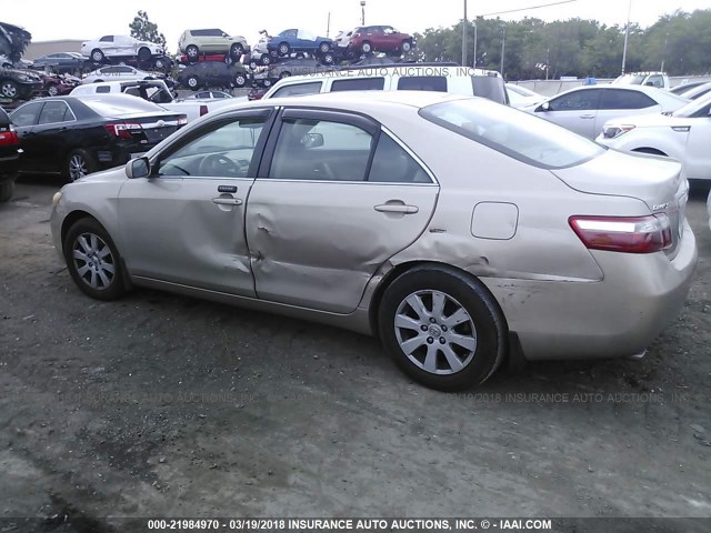 4T1BK46K08U068706 - 2008 TOYOTA CAMRY LE/XLE/SE Qızıl foto 3