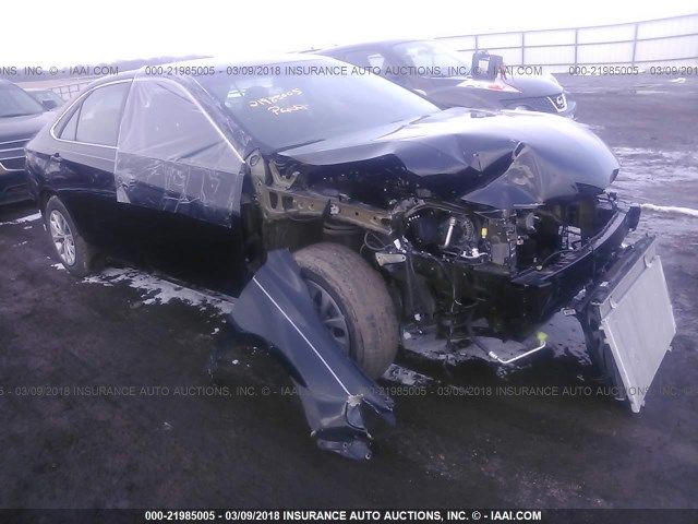 4T1BF1FK9HU289207 - 2017 TOYOTA CAMRY LE/XLE/SE/XSE BLACK photo 1