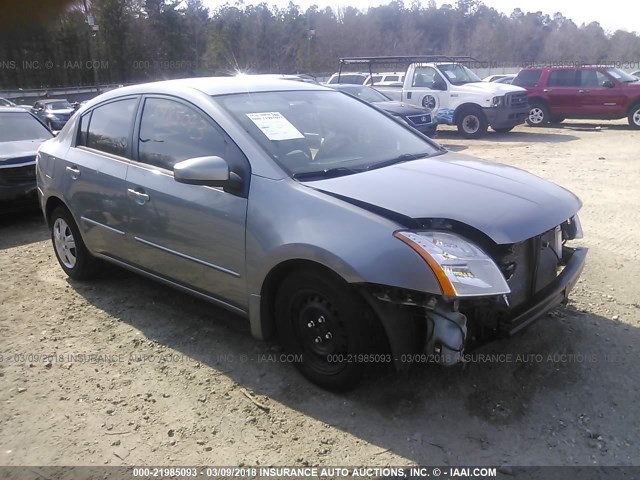 3N1AB6APXAL624585 - 2010 NISSAN SENTRA 2.0/2.0S/SR/2.0SL GRAY photo 1