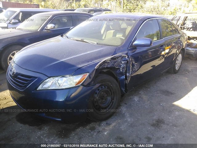 4T1BE46K47U094960 - 2007 TOYOTA CAMRY NEW GENERAT CE/LE/XLE/SE BLUE photo 2