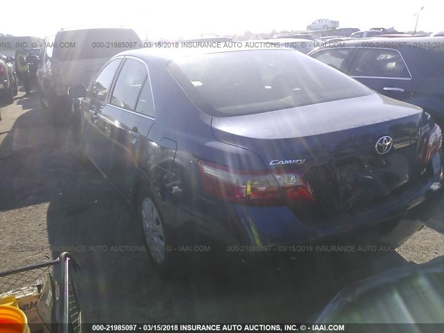 4T1BE46K47U094960 - 2007 TOYOTA CAMRY NEW GENERAT CE/LE/XLE/SE BLUE photo 3