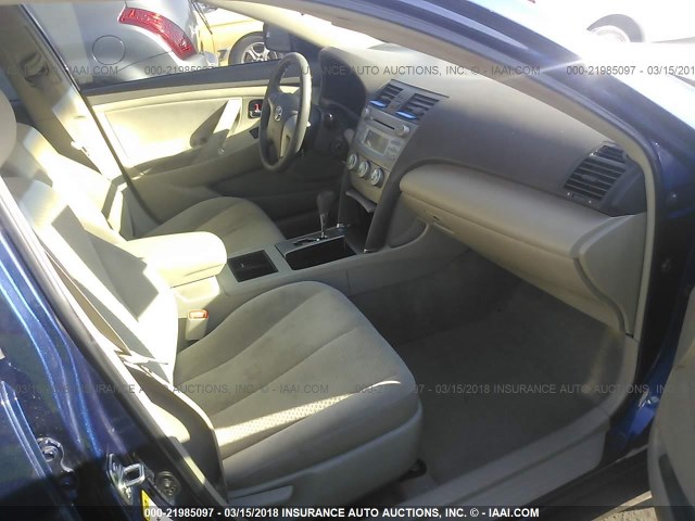 4T1BE46K47U094960 - 2007 TOYOTA CAMRY NEW GENERAT CE/LE/XLE/SE BLUE photo 5