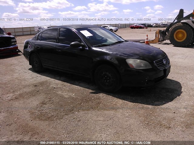 1N4AL11D56C114320 - 2006 NISSAN ALTIMA S/SL BLACK photo 1