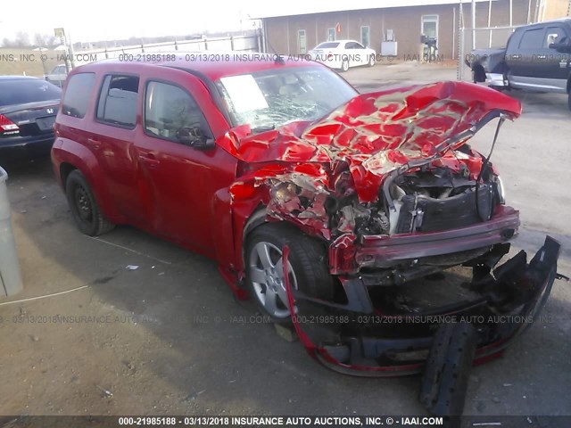 3GNCA13B49S597776 - 2009 CHEVROLET HHR LS RED photo 1