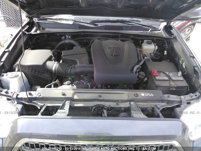 3TMDZ5BN7HM024057 - 2017 TOYOTA TACOMA DBL CAB/SR5/TRD SPORT/OR BLACK photo 10